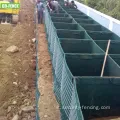Barriera di difesa del controllo delle alluvioni di Gabion saldato galvanizzato